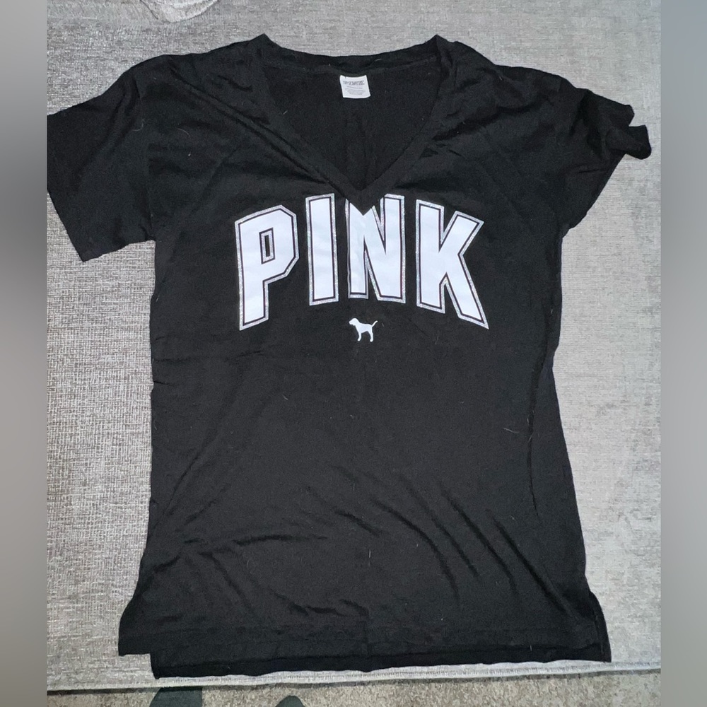 Oversized PINK V-Neck